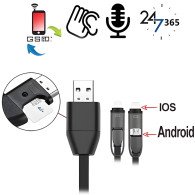 GSM-Abhörgerät im Handyladekabel - GSM-Abhörgeräte - Bild 1