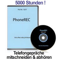 PHONEREC 1.8, Autom. PC-Telefonmittschnitt - Telefon-Abhörgeräte - Bild 1