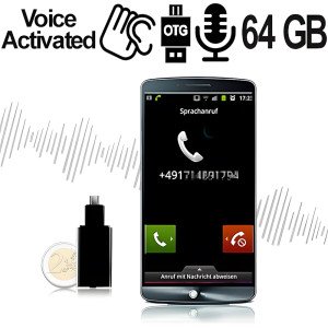 Handy Mitschnittrecorder, 64 Gb – Mobilfunk-Überwachung – Ansicht 1