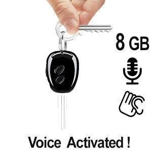 Autoschlüssel SPY-Recorder, VAS, 8GB – Diskrete Sprachrecorder – Ansicht 1