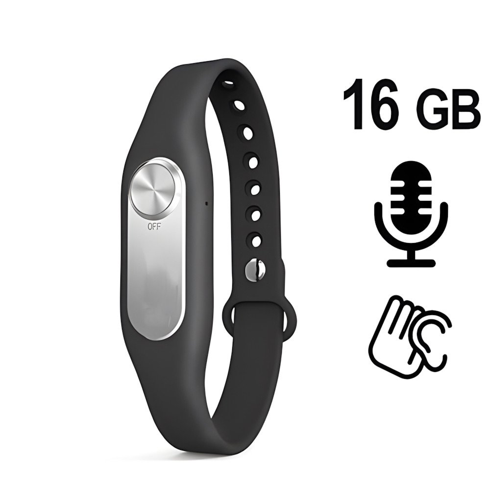 Armband SPY-Recorder 16 GB - Spionage-Recorder - Bild 1