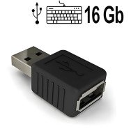 USB-Keylogger (Tastaturspion), 16 GB - PC-Spionage - Bild 1