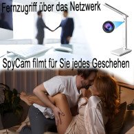 IP-HD-Spycam in Schreibtischlampe , 128 Gb - Spionagekameras - Bild 3