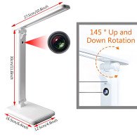 IP-HD-Spycam in Schreibtischlampe , 128 Gb - Spionagekameras - Bild 2