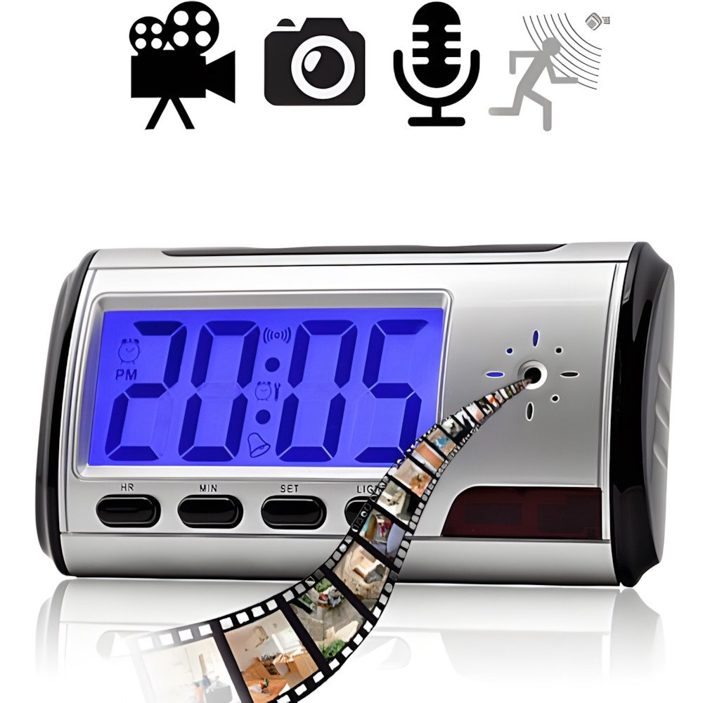 HD SpyCam getarnt im Wecker - Spionagekameras - Bild 1