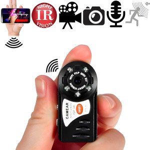 IP-LAN Mini-SpyCam – Spionage Video-Minikameras – Ansicht 1
