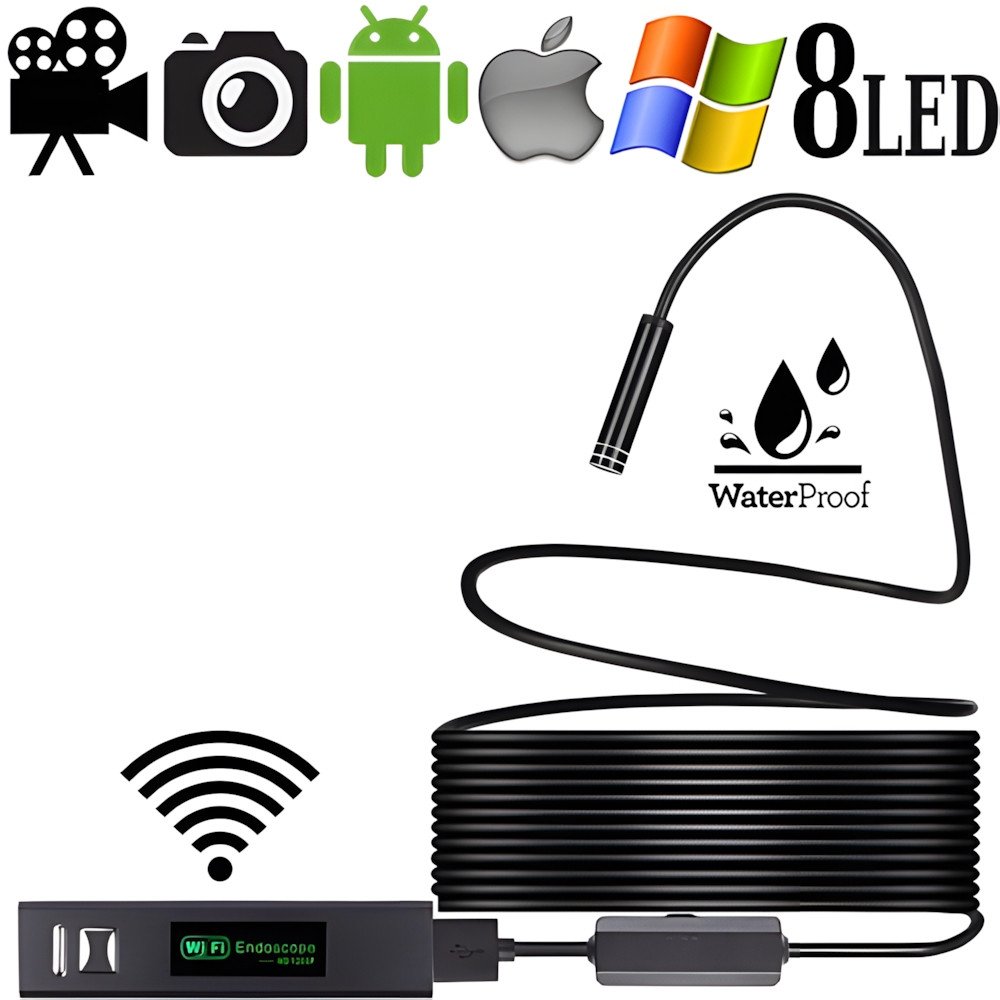 Endoskop WIFI-HD SpyCam - Spionagekameras - Bild 1