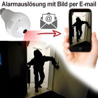 WIFI HD-SpyCam in LED-Lampe - Spionagekameras - Bild 4