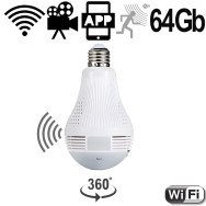 WIFI HD-SpyCam in LED-Lampe - Spionagekameras - Bild 1