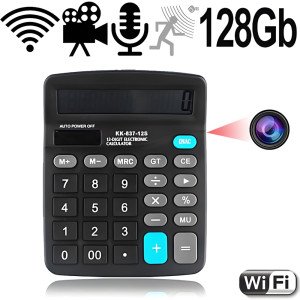 WIFI Full-HD SpyCam in Taschenrechner – Spionage Video-Minikameras – Ansicht 1