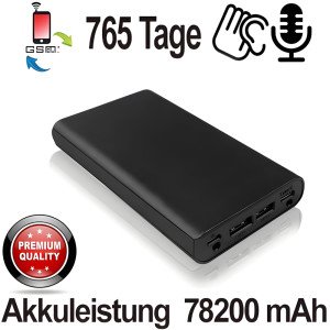 EXTREMPOWER Langzeit GSM-Sender – GSM Audio-Abhörgeräte – Ansicht 1