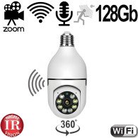 WIFI HD-SpyCam in Schwenk-LED-Lampe - Spionagekameras - Bild 1