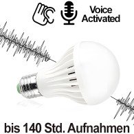 Glühbirne SPY-Recorder, Audiowanze (VAS) - Spionage-Recorder - Bild 1