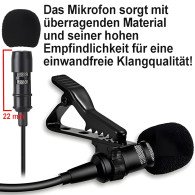 Krawattenclip-Spionagemikrofon - Start - Bild 2