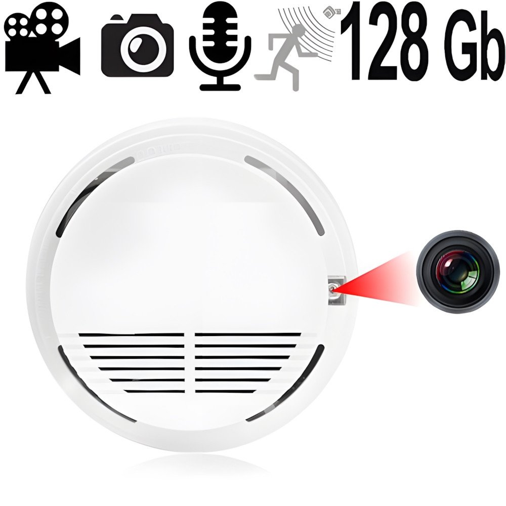 HD SpyCam im Rauchmeldergehäuse - Spionagekameras - Bild 1