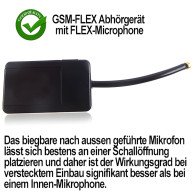 GSM-FLEX Abhörgerät mit FLEX-Microphone - GSM-Abhörgeräte - Bild 2