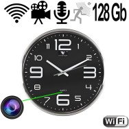 IP-Full-HD Spy-Cam in Wanduhr, 128 GB - Spionagekameras - Bild 1