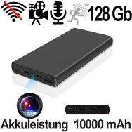 HD-SpyCam im AkkuPack, 10000 mAh - Spionagekameras - Bild 1