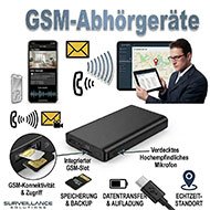 GSM Audio-Abhörgeräte